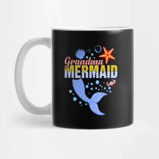 Grandma mermaid Mug